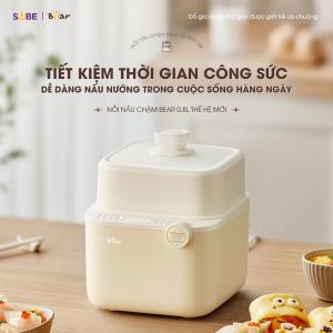 Nồi nấu chậm Bear 0,8L SB-NNC08