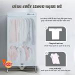Tủ sấy quần áo 2 tầng BEAR HGJ-D12D5