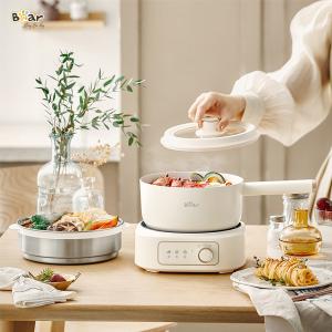 Nồi điện đa năng Bear 2.5L SB-NL25L kèm lồng hấp