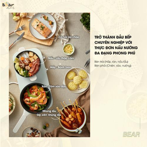 Bếp điện đôi đa năng Bear SB-BD02N