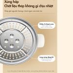 Nồi lẩu nướng Bear 3 khay 3in1 C40W2