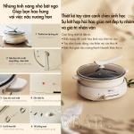 Nồi lẩu nướng Bear 3 khay 3in1 C40W2