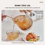 Bình pha trà giữ nhiệt 1 5L Bear SB-PT15K