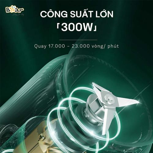 Máy xay sinh tố đa năng Bear BL-B10V2 kèm 2 cối bé