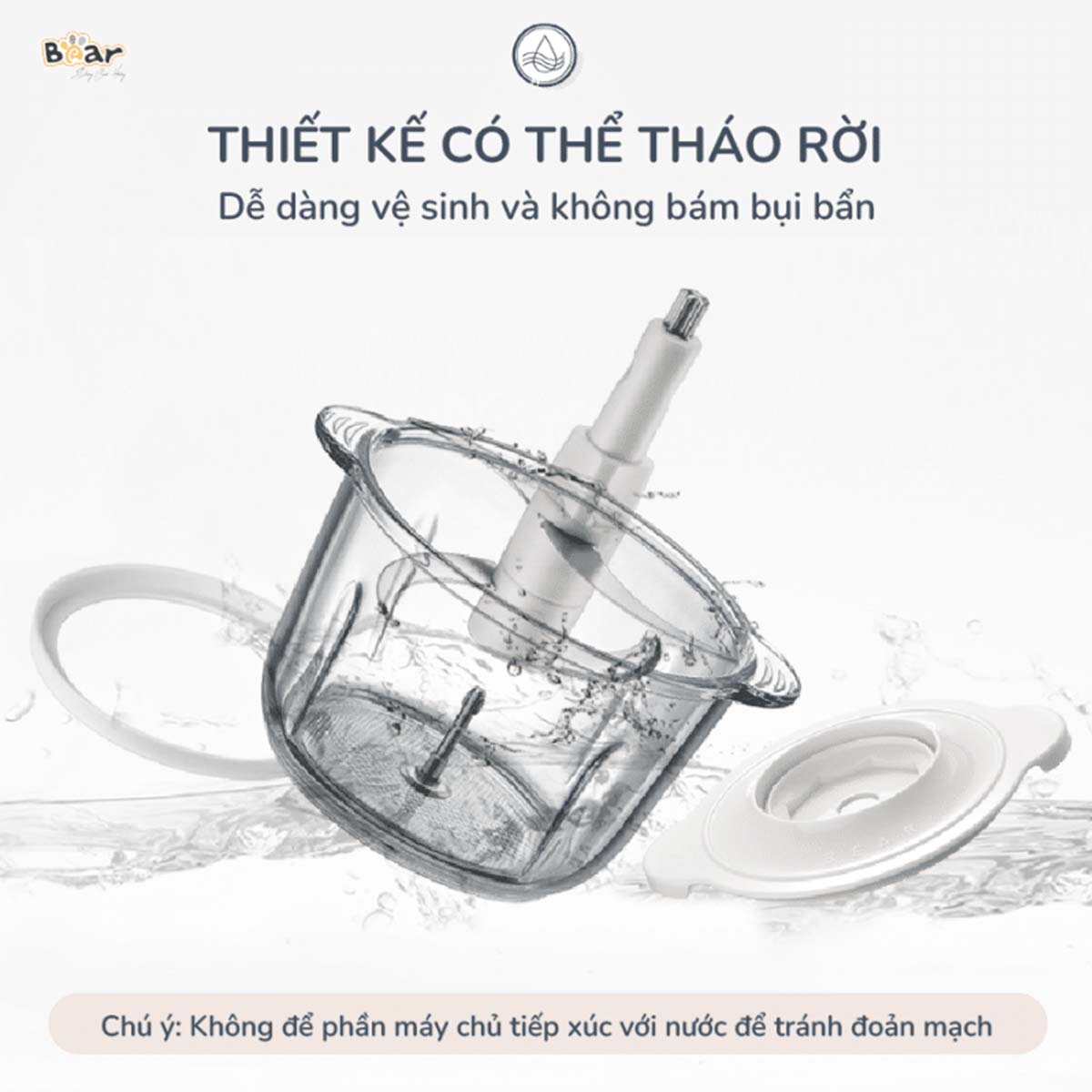 Máy xay thịt Bear SB-MA02L