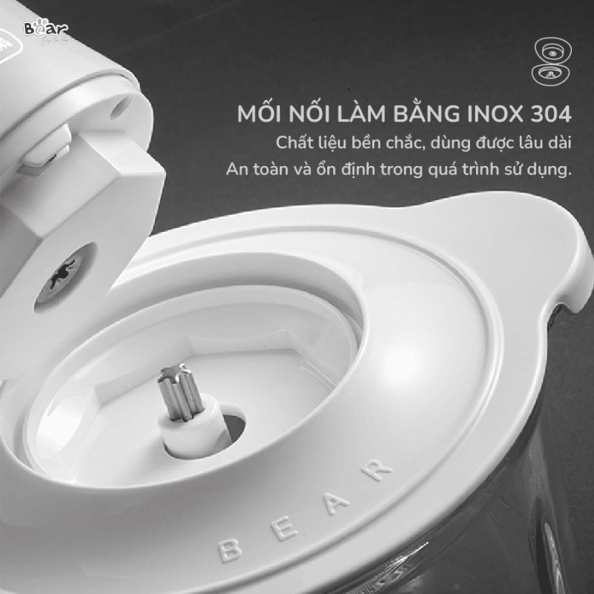 Máy xay thịt Bear SB-MA02L
