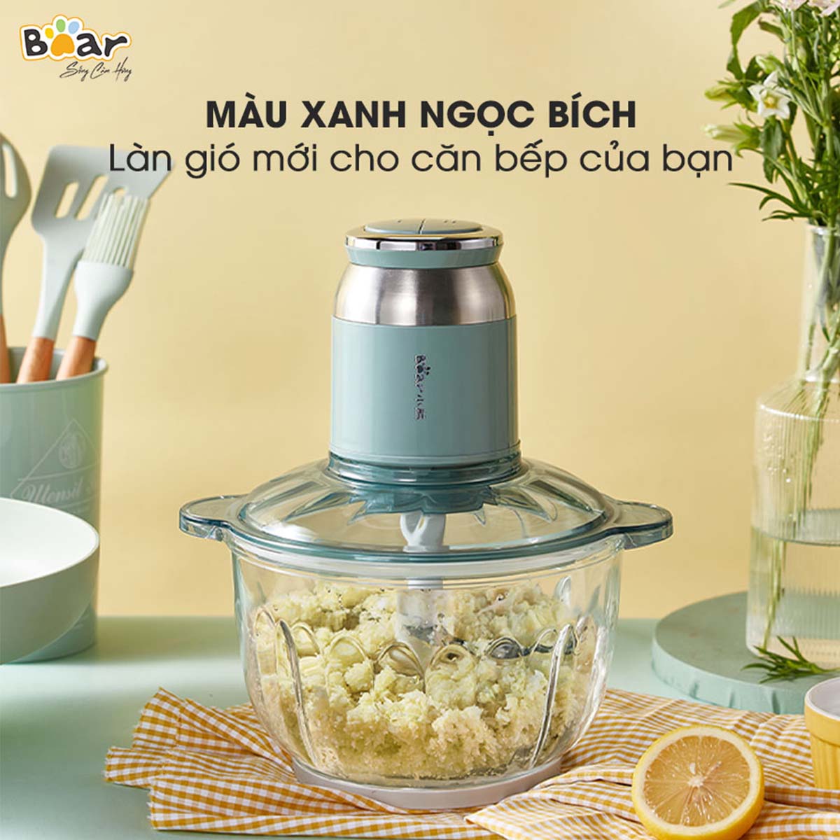 Máy xay đa năng 2 5L Bear QSJ-C04R8S