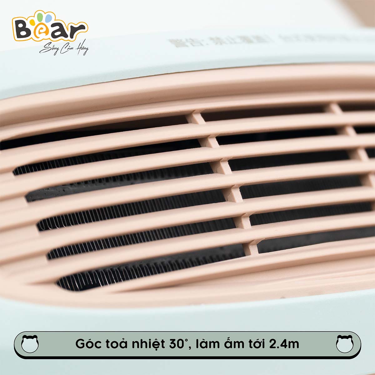 Máy sưởi 3 chế độ Bear DNQ-A19B1