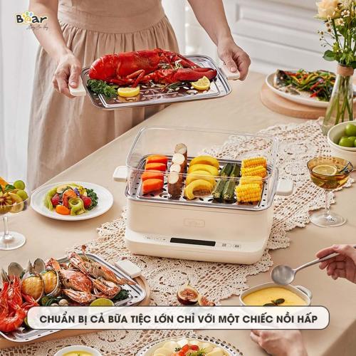 Nồi Hấp 6 Chế Độ Bear SB-NH12L