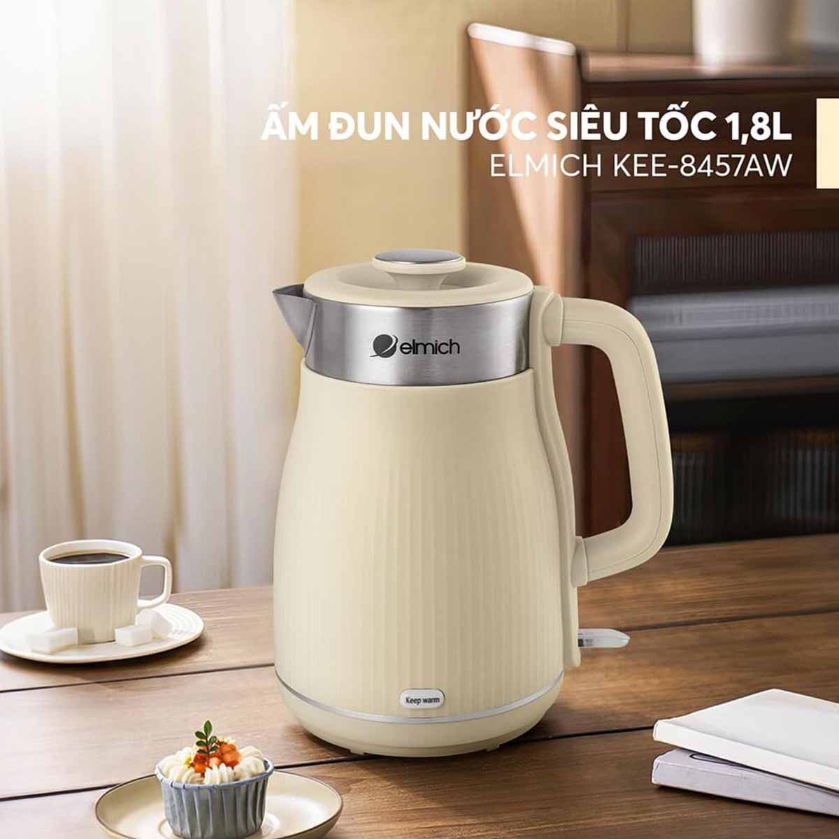 Ấm siêu tốc Elmich KEE-8457 1 8L
