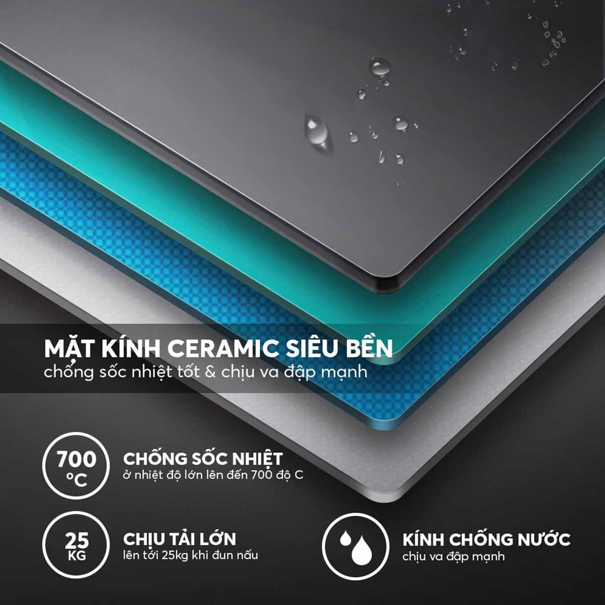 Bếp điện từ đơn Elmich ICE-3879AW-MG-PG