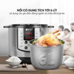 Nồi áp suất điện tử 10 chế độ Elmich 6L PCE-1809OL