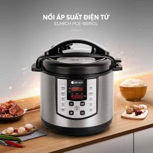 Nồi áp suất điện tử 10 chế độ Elmich 6L PCE-1809OL