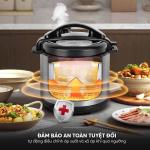 Nồi áp suất điện tử 10 chế độ Elmich 6L PCE-1809OL