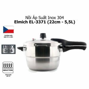 Nồi áp suất inox 304 Elmich 22cm 5.5L EL3371