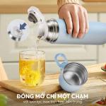 Bình giữ nhiệt inox 316 Elmich EL8315DB LB 480ml