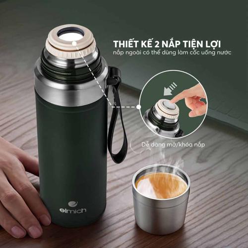 Bình giữ nhiệt inox 316 Elmich EL8311 800ml