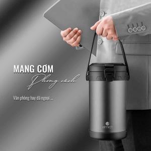Hộp đựng cơm giữ nhiệt 3 tầng 2.2 lít Elmich EL8030