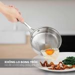 Chảo inox nguyên khối Elmich Trimax EL 3846OL16 size 16cm