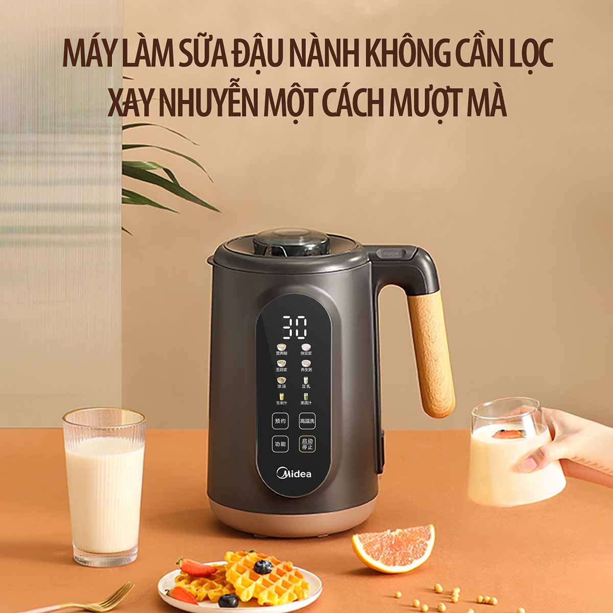 Máy làm sữa hạt 1 Lít Midea MBL10108APA