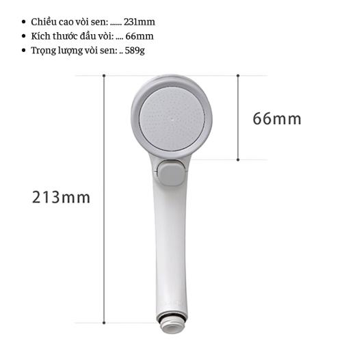 Vòi sen tắm WS có nút dừng Takagi (JSB121AS)