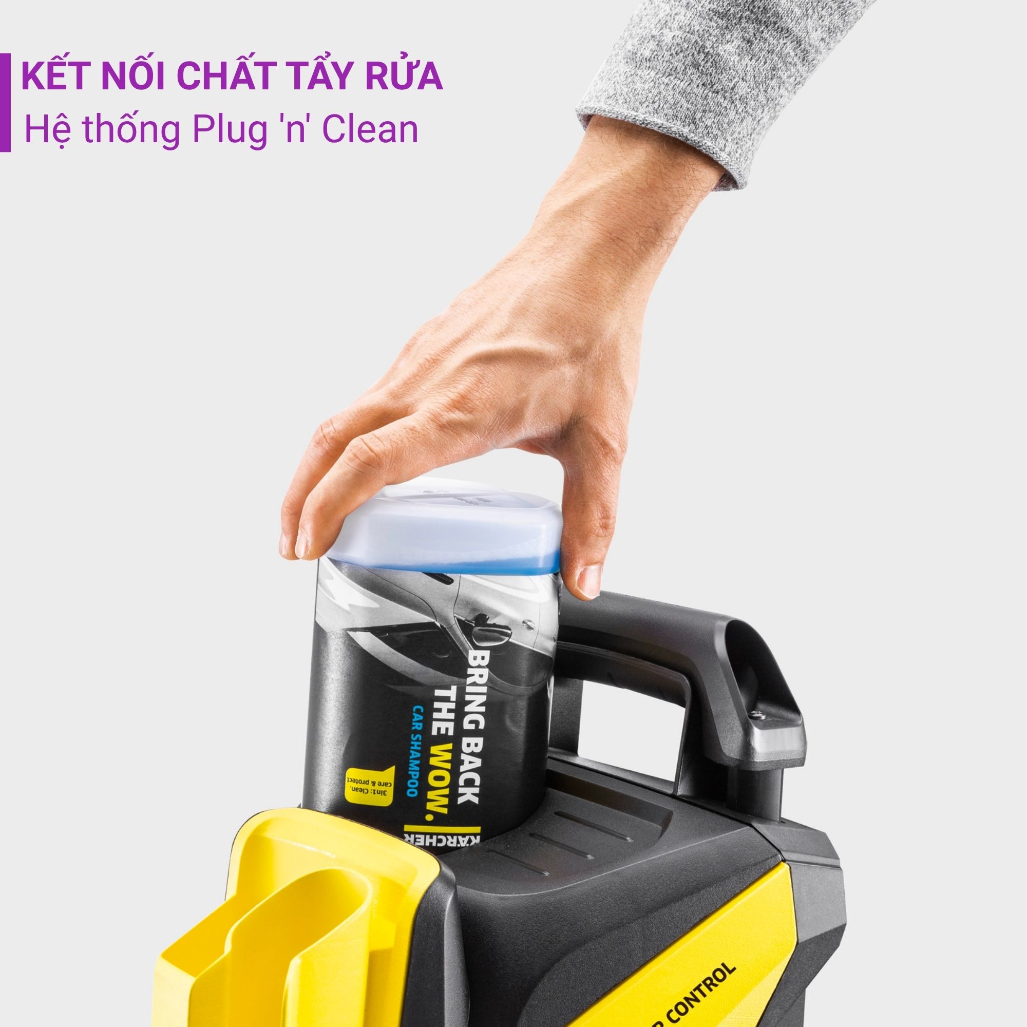 Máy phun xịt rửa xe áp lực cao Karcher K4 Power Control - 1 603-220 0