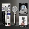 Vòi sen tắm mạ có nút dừng kết hợp công nghệ trộn khí Takagi (JSB025BM)