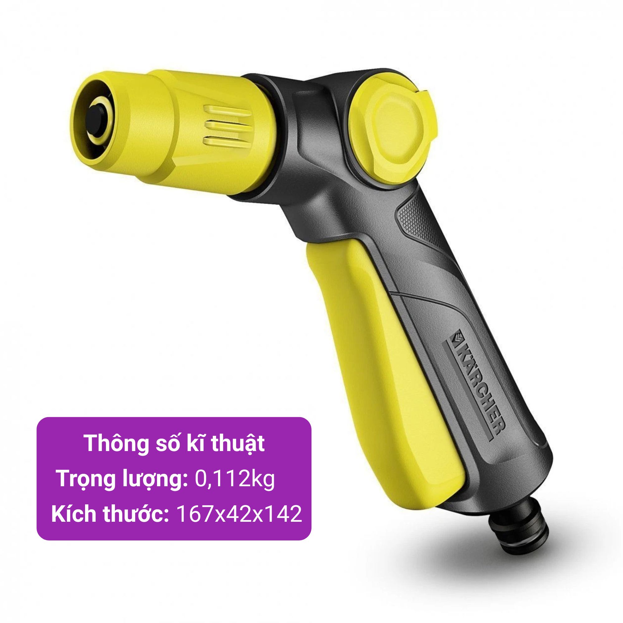 Bộ vòi tưới cây Karcher Đức 2 chức năng - 2 645-289 0