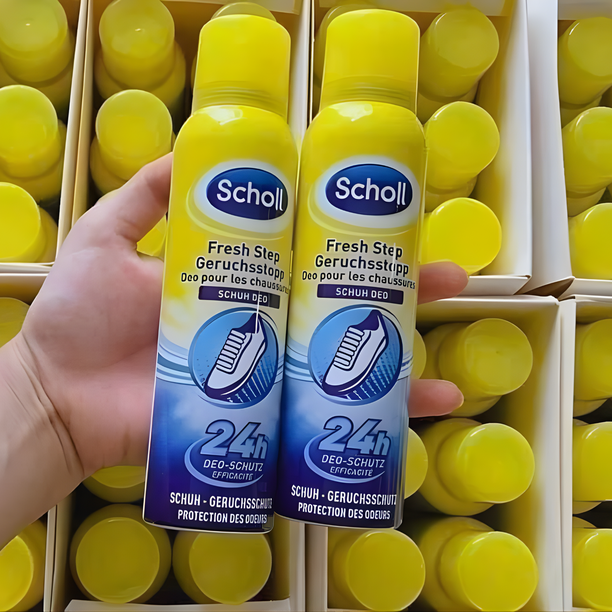 Xịt khử mùi hôi giày Scholl 150ml