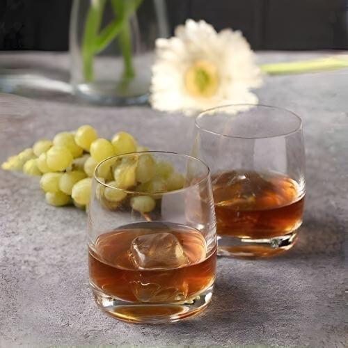 Set 6 Cốc Bohemia Pavo 230ml Thiết Kế Hiện Đại Chất Lượng Pha Lê Không Chì Bền Bỉ