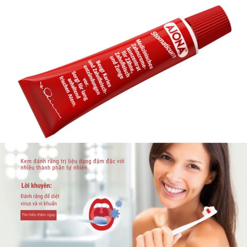 Kem đánh răng AJONA LOẠI BỎ CAO VÀ CHỐNG VIÊM
