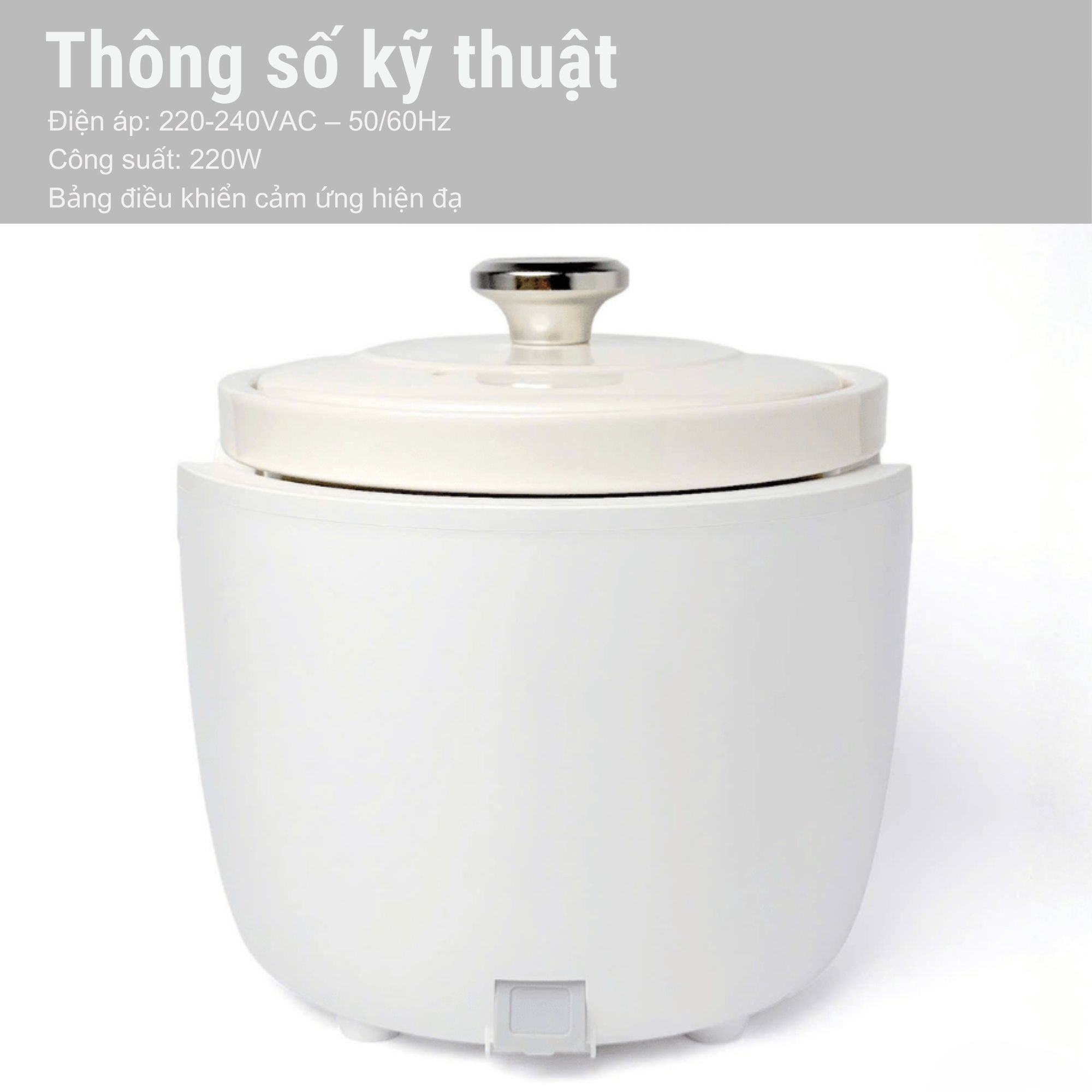 Nồi Nấu Chậm 2LOCK Korea 3L - Bí Quyết Giữ Trọn Tinh Túy Ẩm Thực