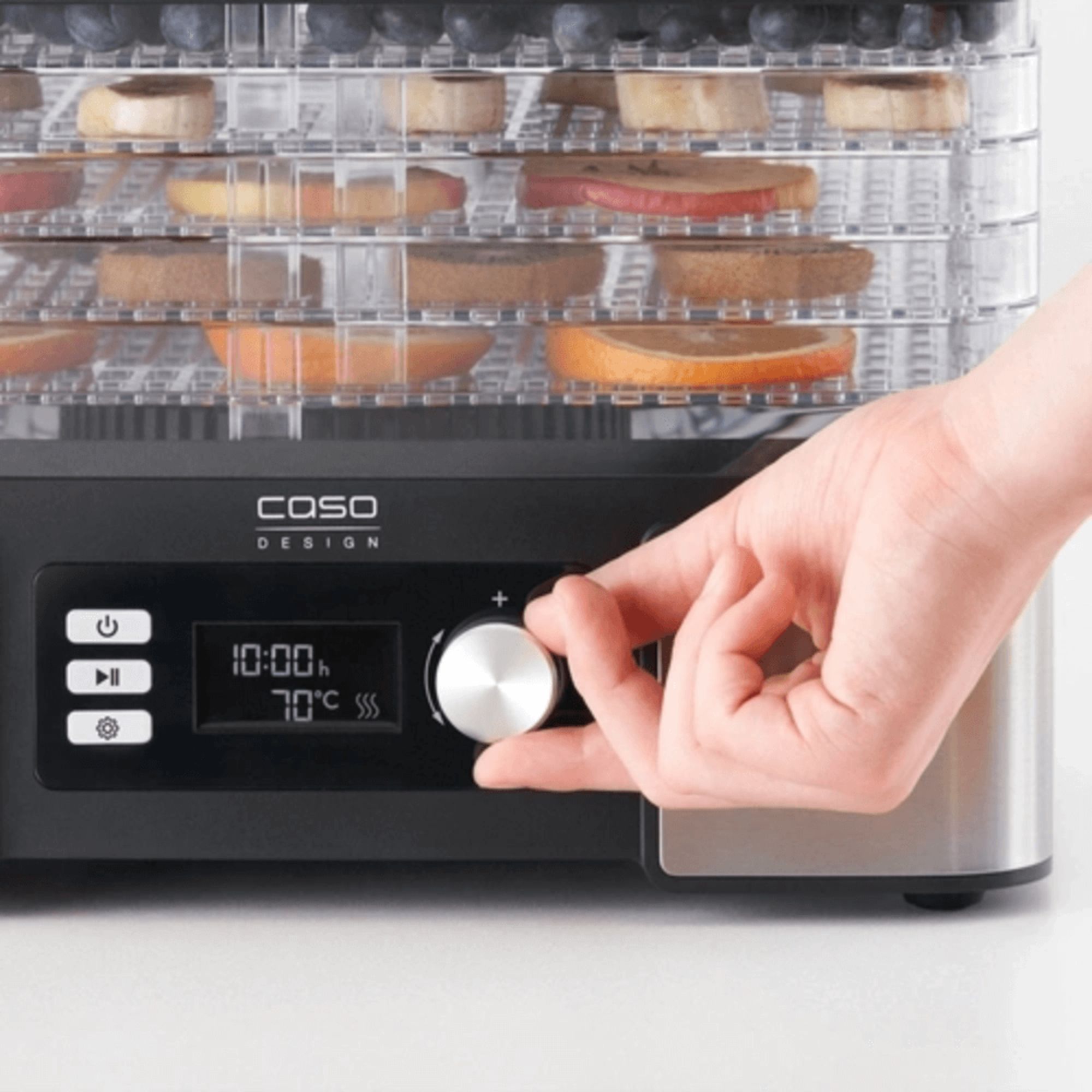 Máy Sấy Hoa Quả CASO DH 450 - Đa Năng Chuẩn Đức