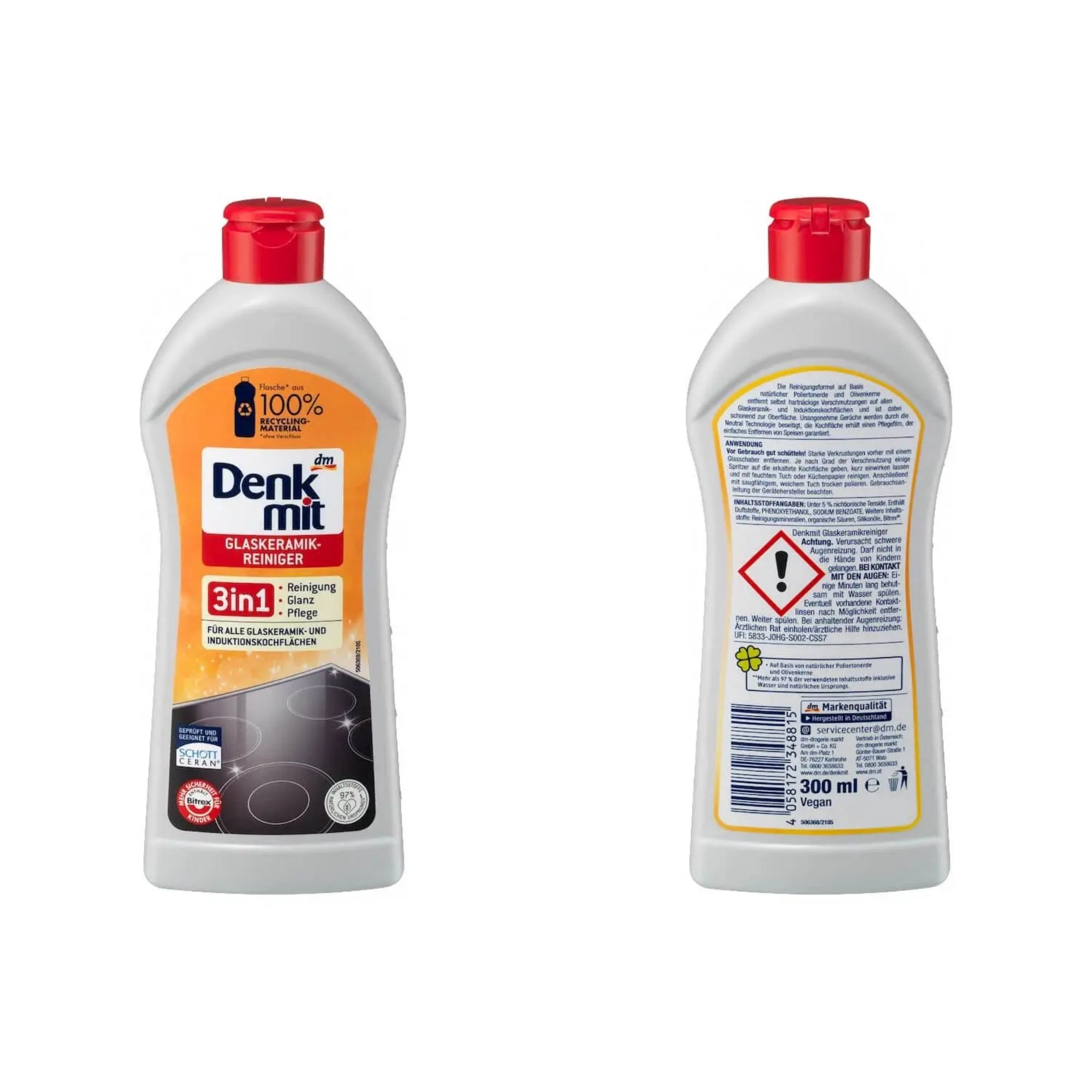 Dung Dịch Vệ Sinh Bếp Từ Denkmit Đức - Tôn Vinh Vẻ Đẹp Hoàn Mỹ Của Không Gian Bếp