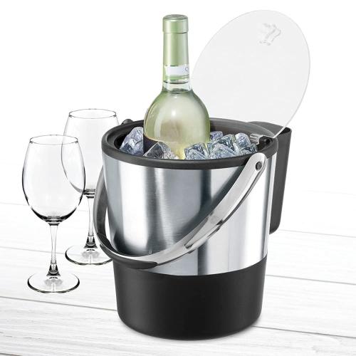 Xô đá Oggi dung tích 3 8L với thiết kế sâu lòng xô ngâm rượu hay xô ướp rượu được sử dụng bằng cách đổ nước đá đá viên và đặt rượu bia bên trong rất tiện lợi Sản phẩm có thiết kế tay cầm giúp cho bạn dễ dàng hơn khi di chuyển