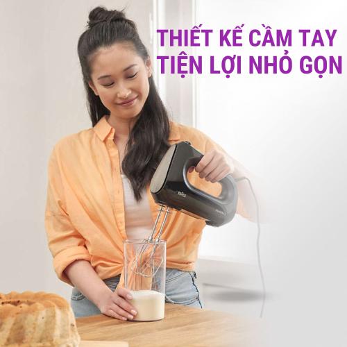 Máy Trộn Cầm Tay Braun HM2110BK - Khơi Nguồn Cảm Hứng Nghệ Thuật Làm Bánh