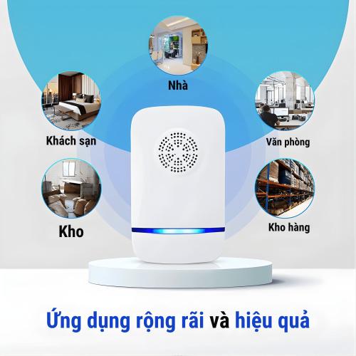 Máy Đuổi Muỗi Cắm Điện Ultrasonic - Giải Pháp Bảo Vệ Không Gian Sống Toàn Diện