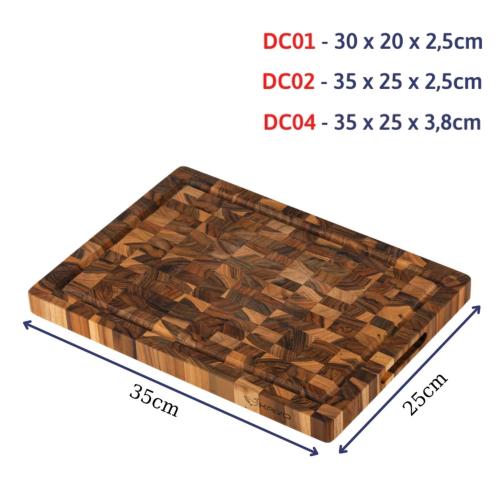 Thớt Gỗ Teak Kaiyo Nhật Bản Chính Hãng - Giải Pháp Hoàn Hảo Cho Không Gian Bếp Hiện Đại