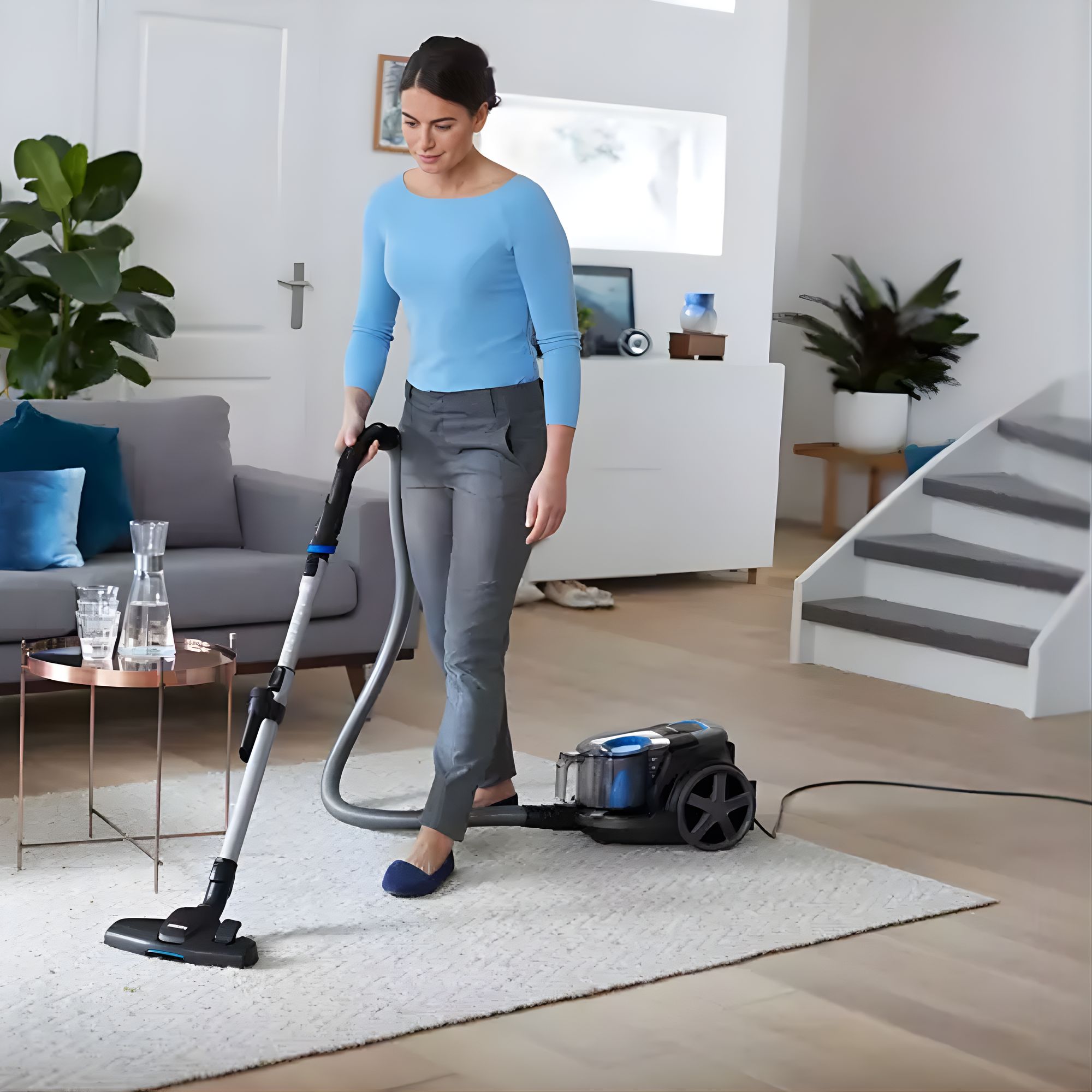 Máy Hút Bụi Philips FC9350 01 Chính Hãng - Công Suất 1800W Công Nghệ PowerCyclone 5