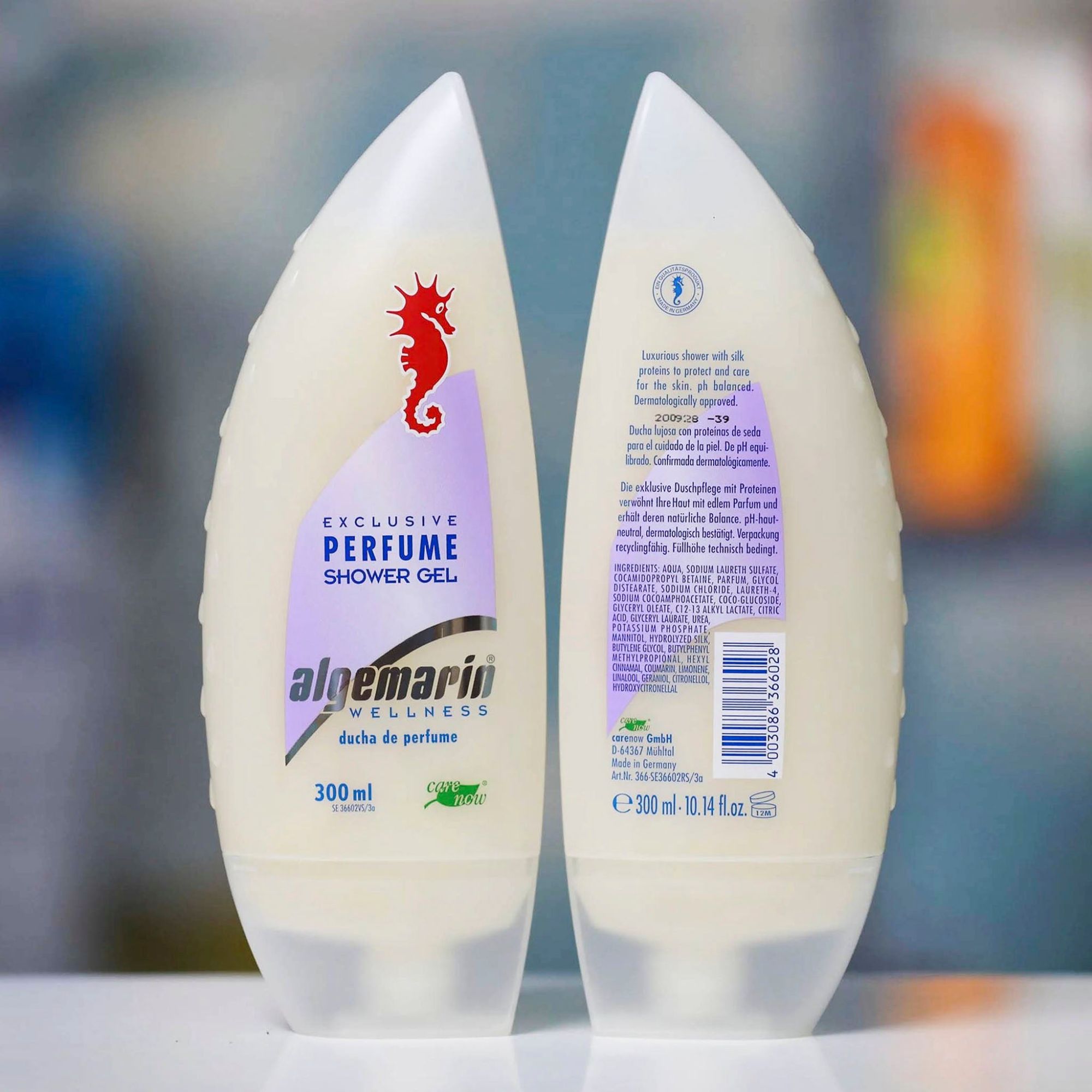 Sữa Tắm Cá Ngựa Algemarin Perfume Shower Gel 300ml - Giải Pháp Chăm Sóc Da Toàn Diện Từ Đức
