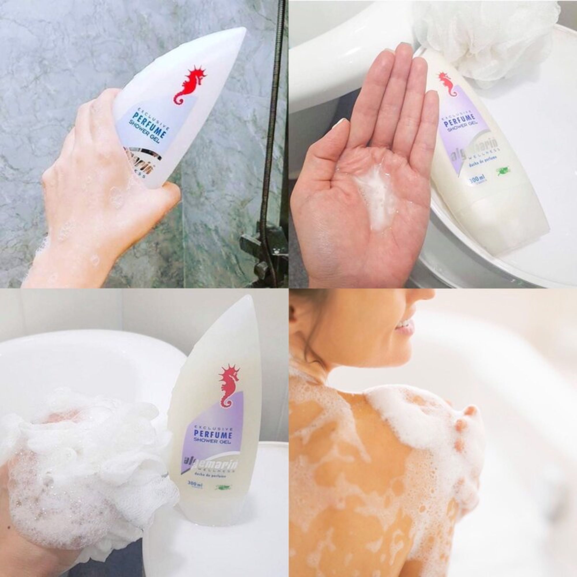 Sữa Tắm Cá Ngựa Algemarin Perfume Shower Gel 300ml - Giải Pháp Chăm Sóc Da Toàn Diện Từ Đức