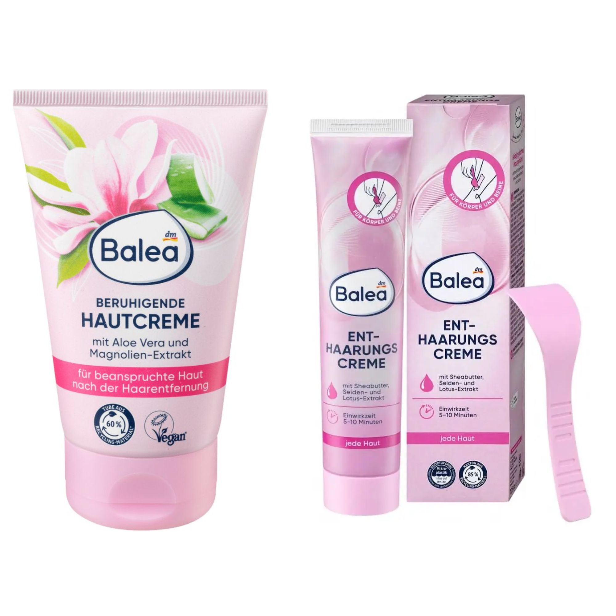 Combo Làm Mềm Da Balea - Giải Pháp Tẩy Lông Và Dưỡng Phục Hồi Toàn Diện