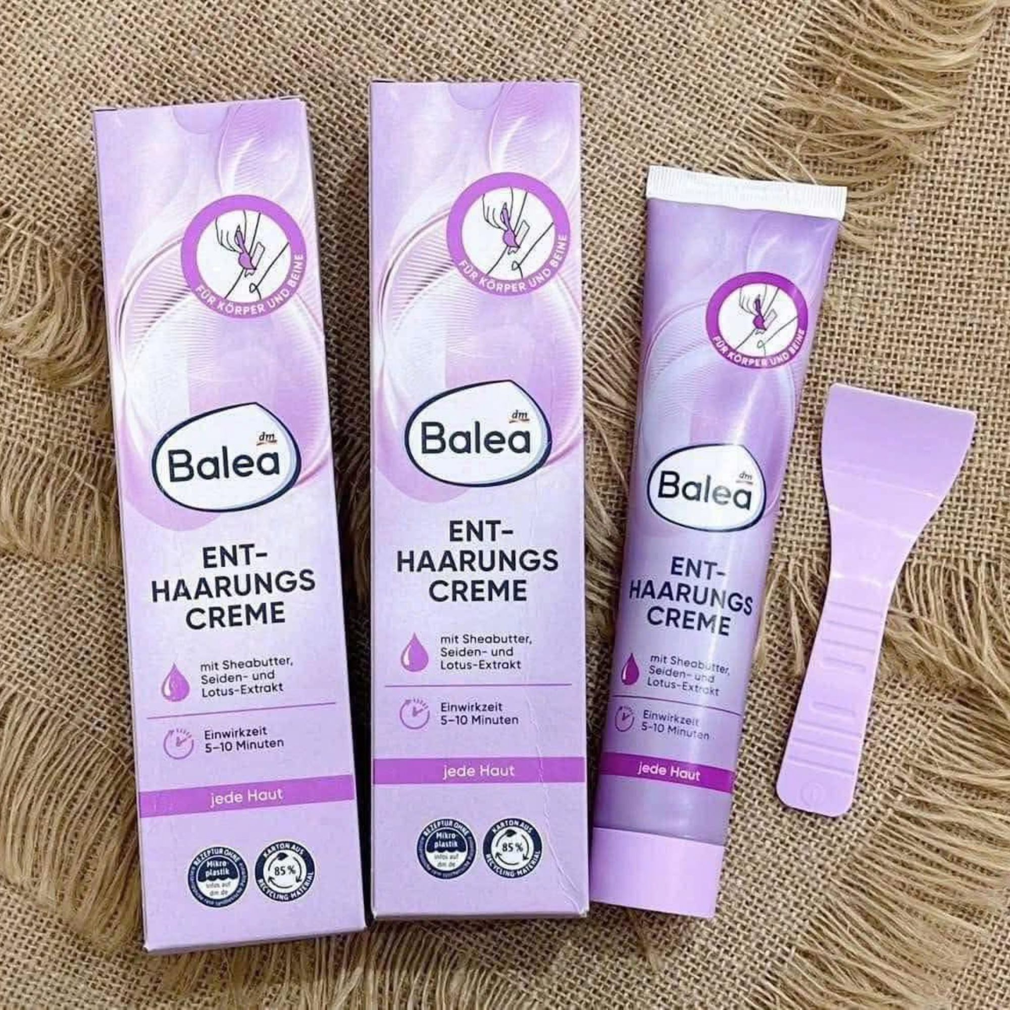 Combo Làm Mềm Da Balea - Giải Pháp Tẩy Lông Và Dưỡng Phục Hồi Toàn Diện