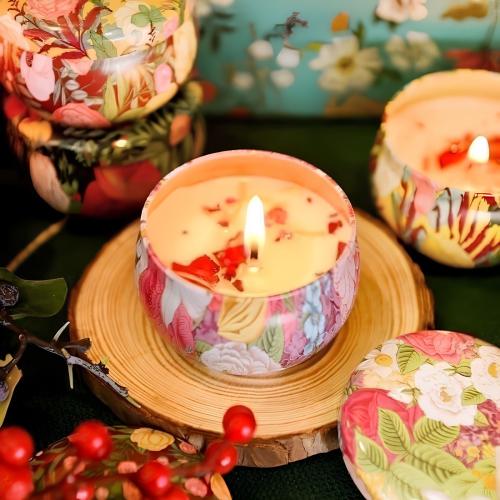 Set 4 Nến Thơm MAGRACE Paris - Bản Giao Hưởng Mùi Hương Của Lối Sống Thượng Lưu