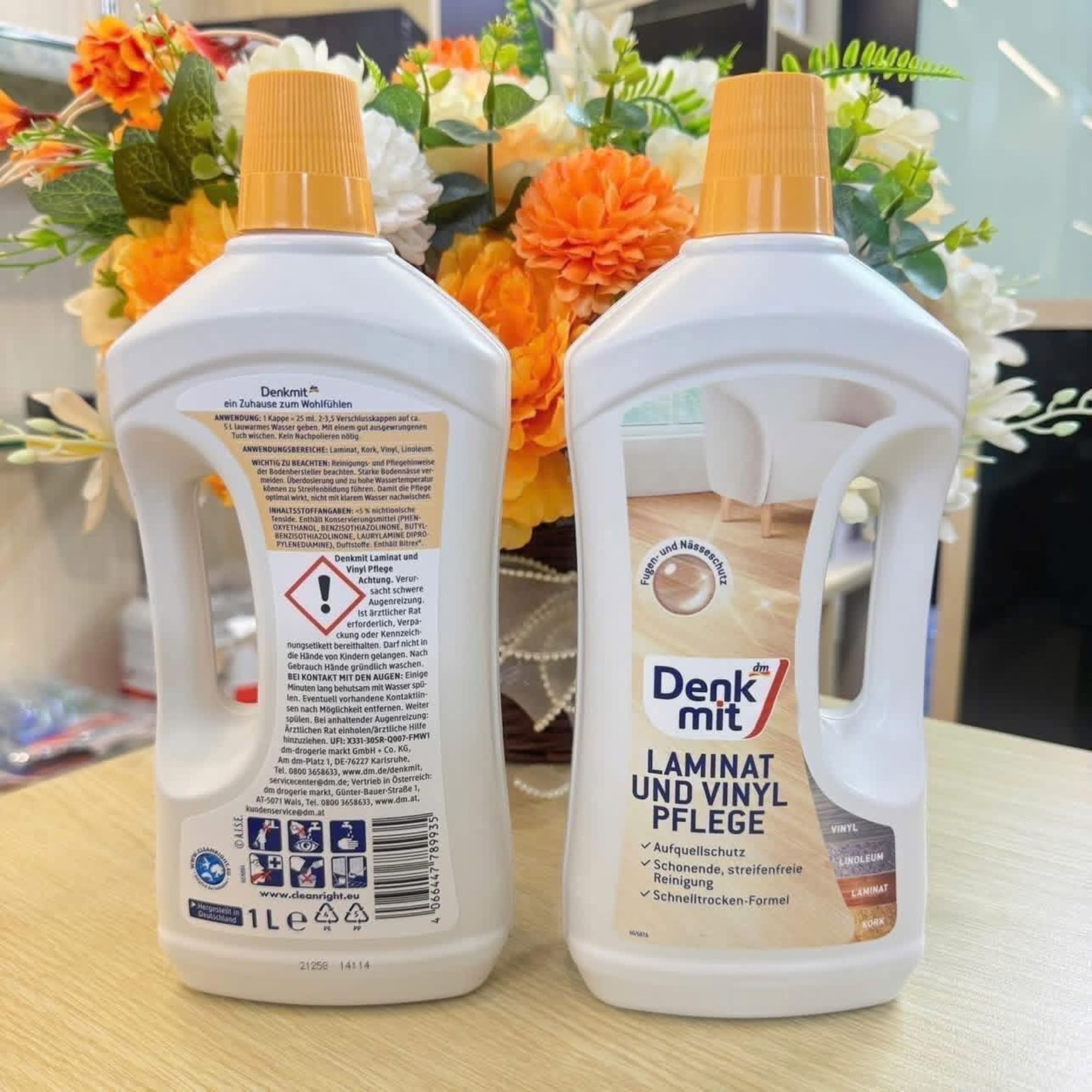 Nước Lau Sàn Gỗ Denkmit 1L - Giải Pháp Làm Sạch Và Bảo Vệ Toàn Diện