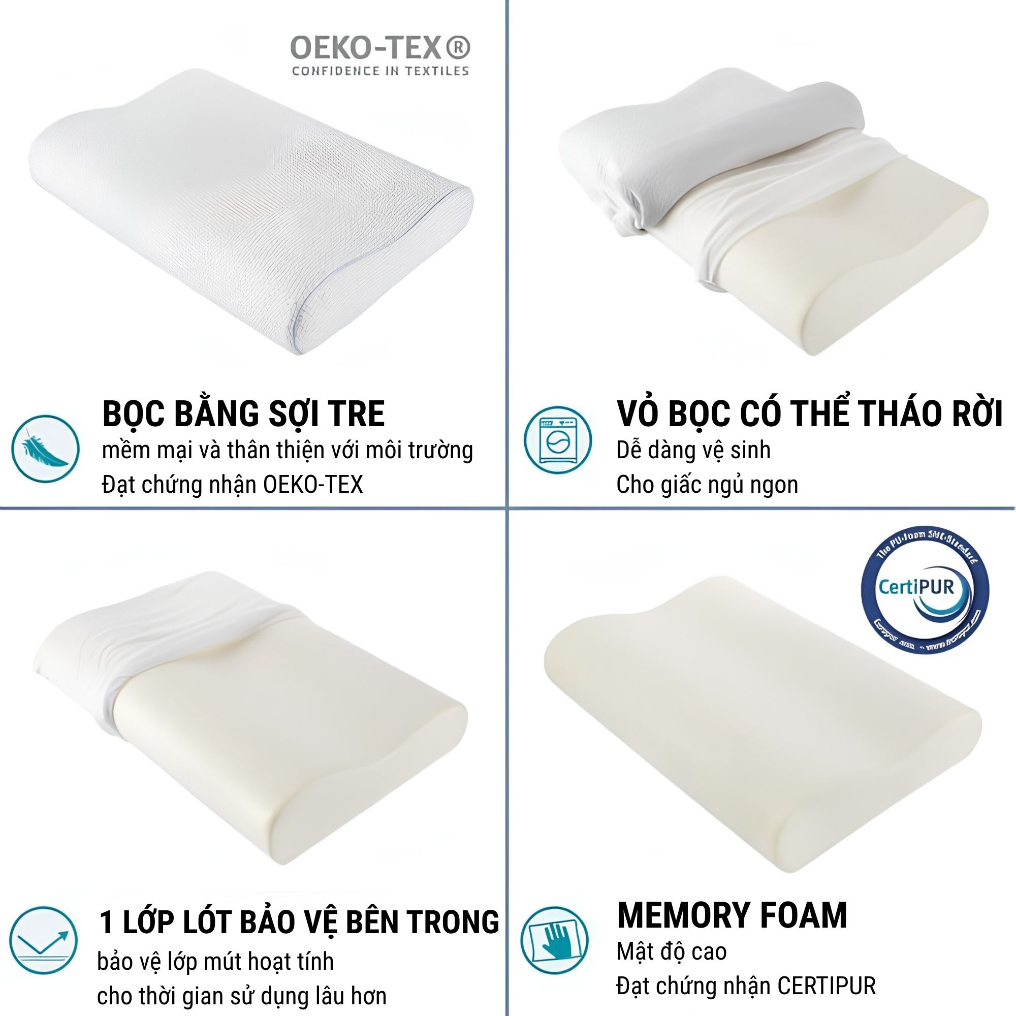 Gối Dreamzie - Giải Pháp Chăm Sóc Cổ Vai Gáy Tiêu Chuẩn Châu Âu