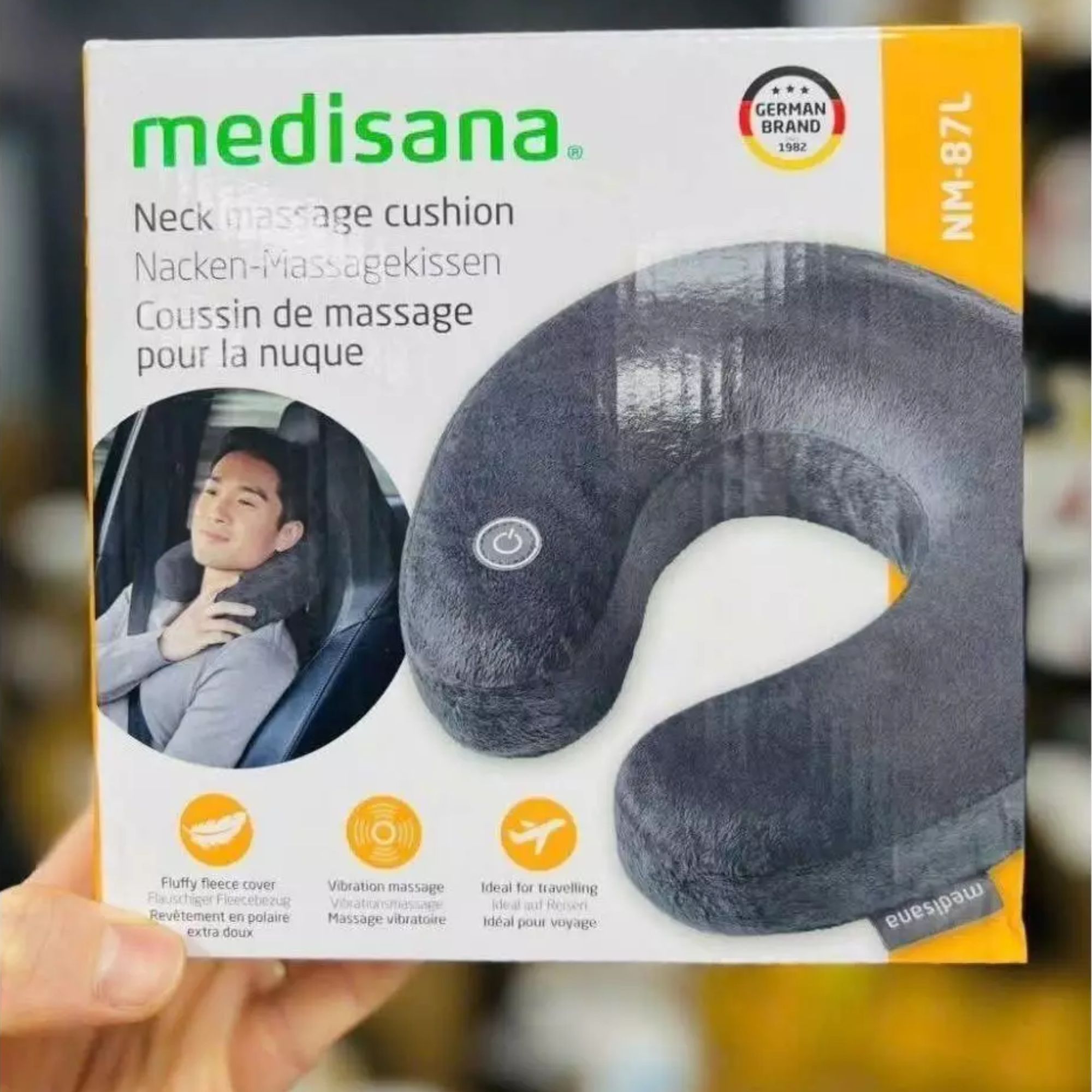 Gối Massage Cổ Medisana NM87L - Nâng Niu Giấc Ngủ Thượng Lưu Trên Mọi Hành Trình