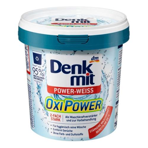 Bột Tẩy Vết Ố Denkmit Oxi Power 750g - Giải Pháp Hoàn Hảo Cho Quần Áo Sạch Tinh Tươm