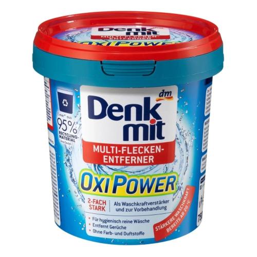 Bột Tẩy Vết Ố Denkmit Oxi Power 750g - Giải Pháp Hoàn Hảo Cho Quần Áo Sạch Tinh Tươm