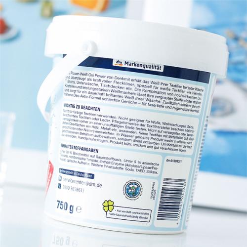 Bột Tẩy Vết Ố Denkmit Oxi Power 750g - Giải Pháp Hoàn Hảo Cho Quần Áo Sạch Tinh Tươm